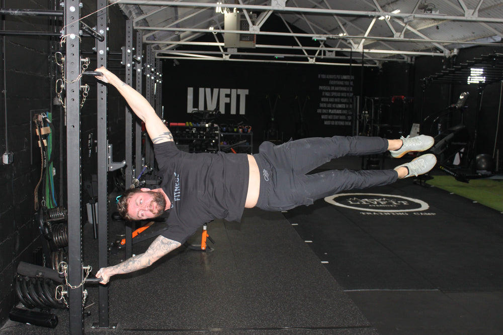 HUMAN FLAG HANDLES ATTACHMENT